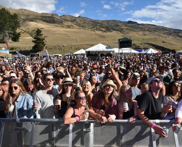 The crowd at Rhythm & Alps.