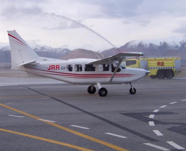 The new addition to the Glenorchy Air fleet, a refurbished GA8 Airvan. Photo supplied.