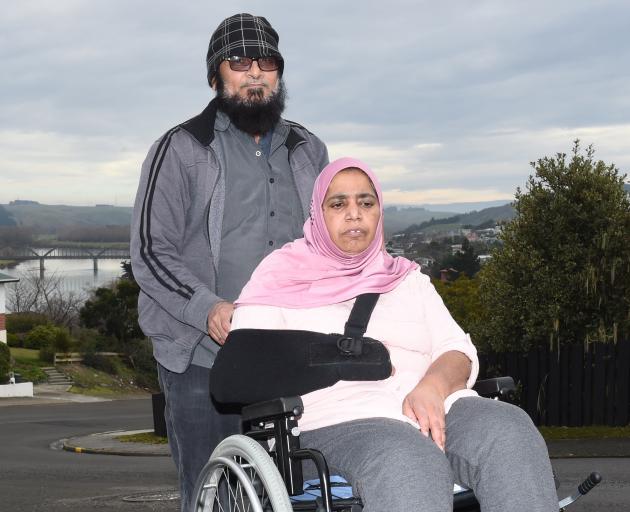  Mohammed Kalim and his wife Firoza Begum. PHOTO: GREGOR RICHARDSON