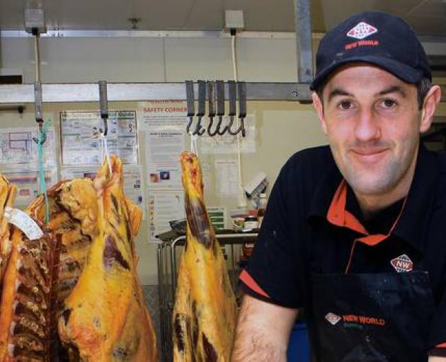 New World Rototuna's Brad Gillespie has been judged best young butcher in New Zealand. Photo: Dean Taylor via NZME