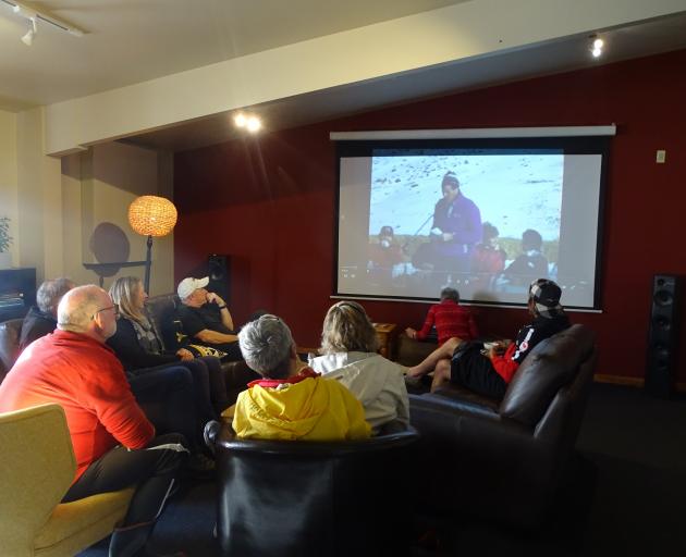 A video of the day the Snow Farm opened was played during the afternoon.