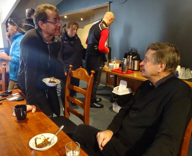 Eric Billoud (left), originally from France but now of Wanaka, recalls the early days of the Snow...