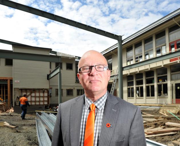 George Street Normal School principal Rod Galloway at the start of the school’s modern learning...