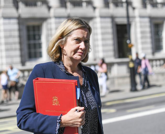 Former Works and Pensions Secretary Amber Rudd has resigned her position in Government and left...