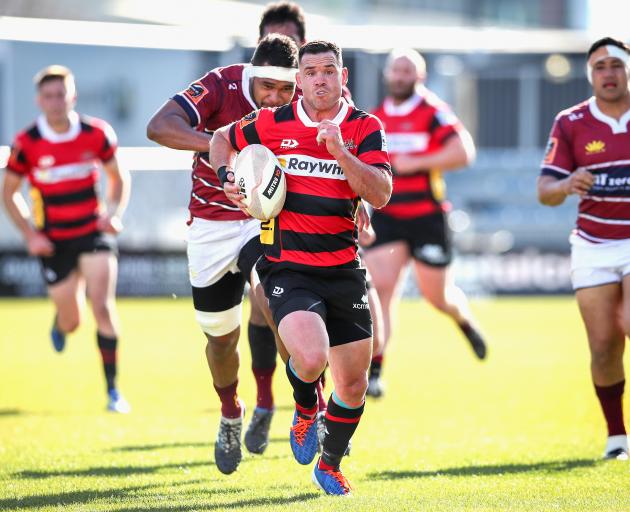 Ryan Crotty played just 40 minutes but managed to score twice in Canterbury's thumping win over...
