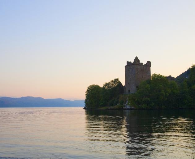 Urquhart Castle on shores of Loch Ness, the home of the fabled monster. Photo: Getty