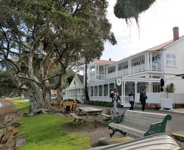 The waterfront Duke of Marlborough Hotel, in Russell, has been hosting Bay of Islands...