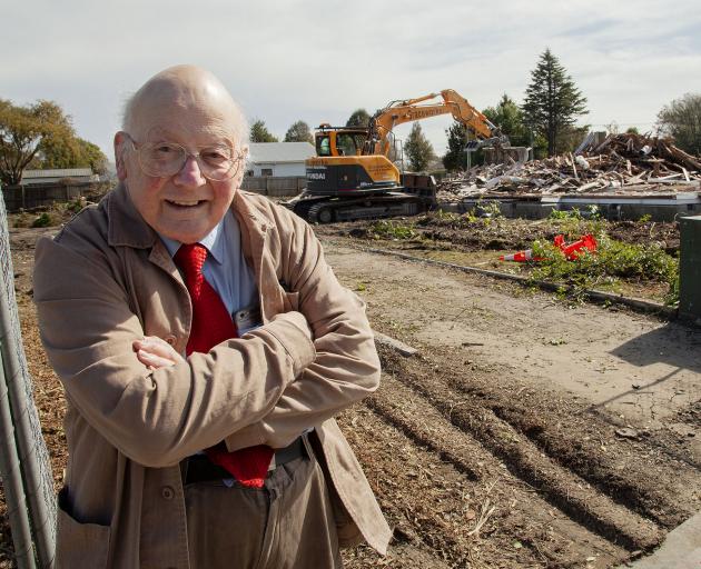 Peter Tuffley says the law, which will allow three historic houses on Birdwood Ave to be replaced by retirement units needs to change.  Photo: Geoff Sloan