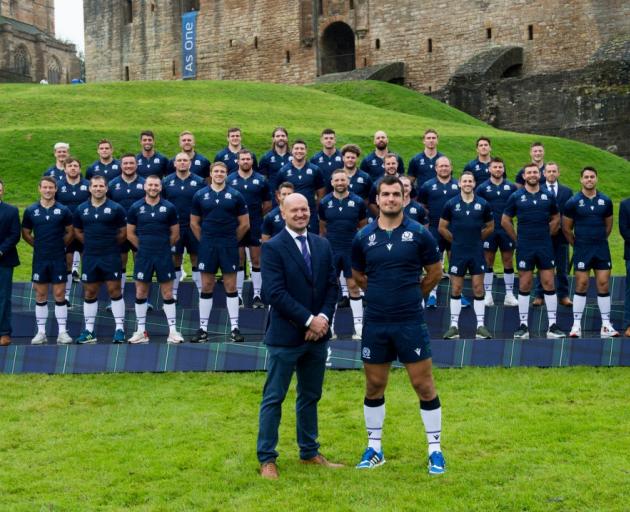 The Scotland Rugby World Cup squad. Photo: Getty Images