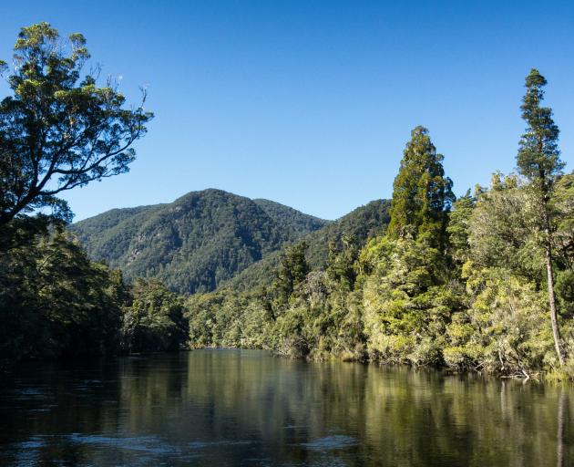 The Wairaurahiri River is a river in southern Fiordland, New Zealand, draining Lake Hauroko into...