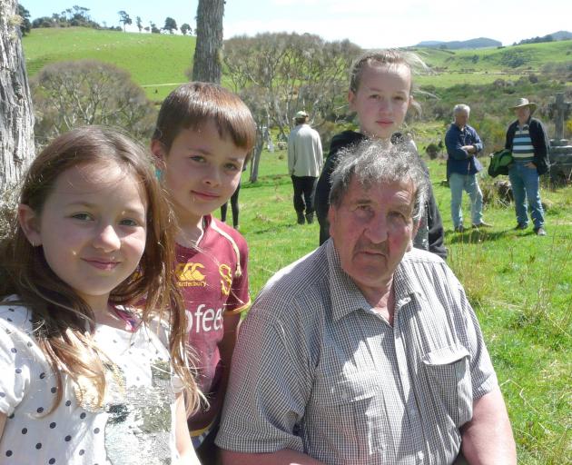 Among Catlins descendants of those buried in the newly reopened Chaslands Cemetery, near...