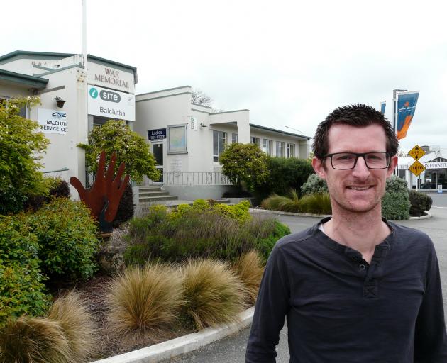 Clutha Community Hub Charitable Trust chairman Dale Anderson expects to see initial designs for a...