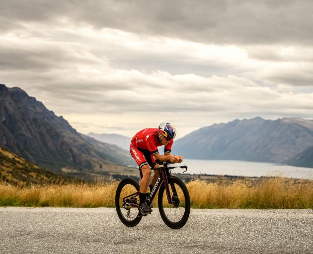 Wanaka triathlete Braden Currie will race in the Ironman World Championships in Kona on Sunday. Photo: Sean Beale