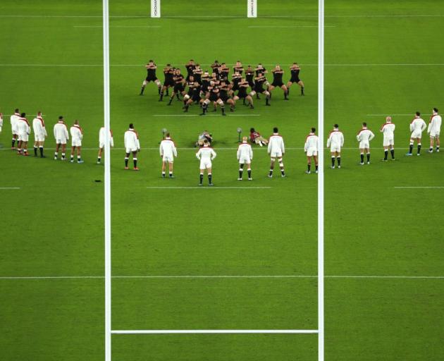 England were fined for going over halfway in its response to the All Blacks haka in the Rugby...