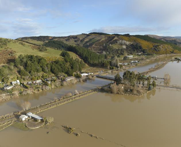 Henley and surrounding areas flooded in 2017.