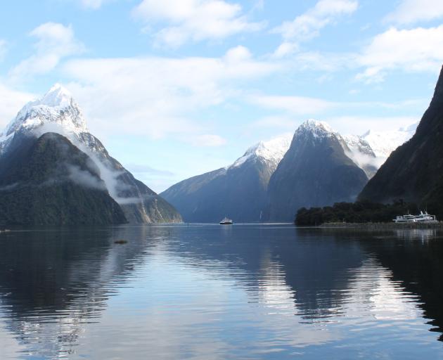 A pay-by-plate system has been installed in the Milford Sound car park to encourage visitors to...