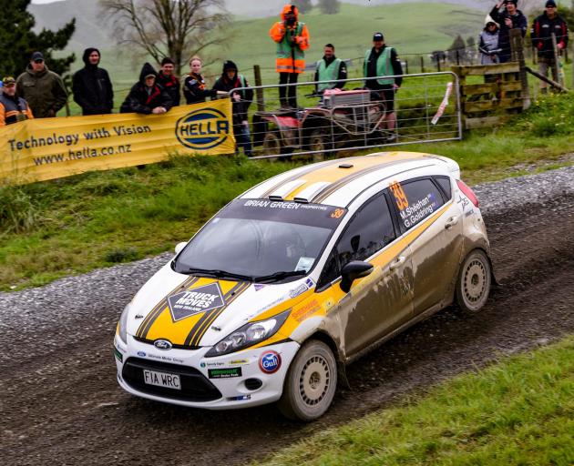 Queenstown's Mike Sheehan and co-driver Glen Goldring won the FIA Group N 2WD class, in a Ford...