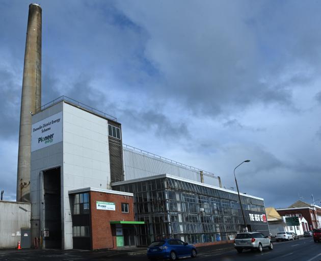 Plans are in place to replace the coal-fired Dunedin Energy Centre in Castle St with an expanded scheme to help heat central Dunedin buildings. Photo: Linda Robertson