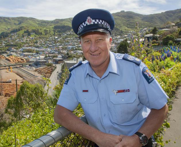 POLICING: Senior Sergeant Roy Appley says having five dedicated officers in Lyttelton means they are able to follow up on things that are continually happening.