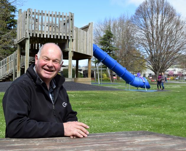 Festival of The Plain chairman Ian Chalmers is moving Party in the Park from Peter Johnstone Park to the Mosgiel Memorial Gardens. PHOTO: SHAWN MCAVINUE