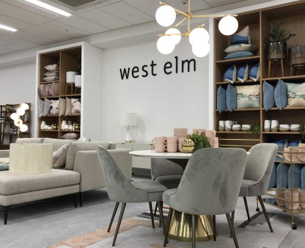 West Elm at Ballantynes. Photo; Supplied
