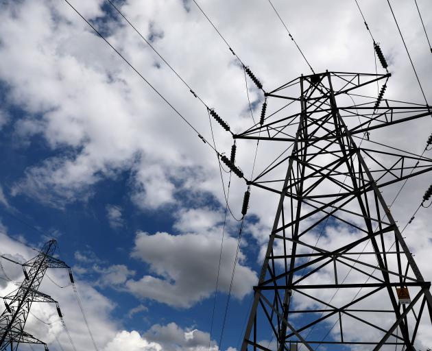 Power was cut to about 300 homes in Christchurch on Tuesday morning. Photo: Reuters 