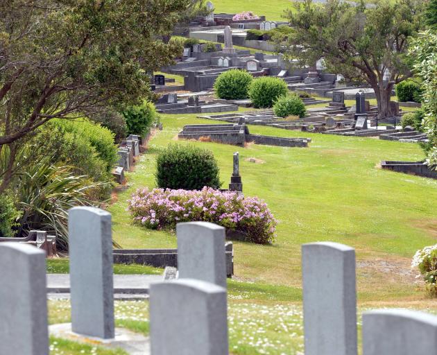 Andersons Bay Cemetery. Photo: ODT files