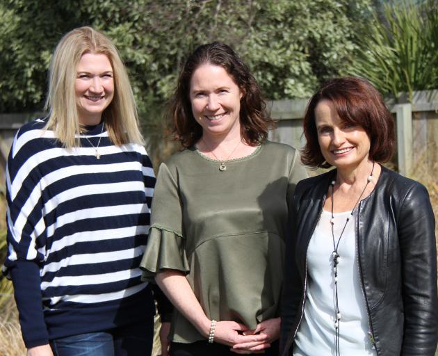 Jane Riach (right), with Murney Trust representatives Tara Newton (left) and Jayne McLaren, is...