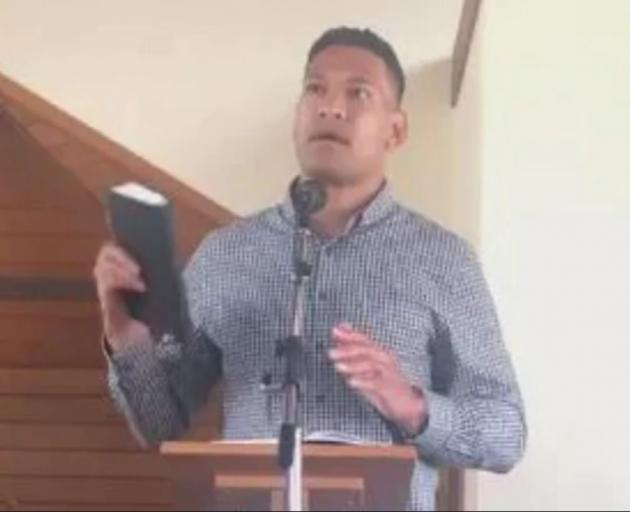 Folau claims same-sex marriage and abortion are to blame for Australia's bushfires. Photo: Facebook