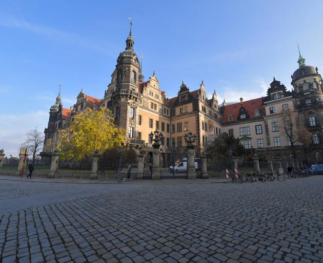 A general view of Green Vault city palace after a robbery in Dresden. Photo: Reuters