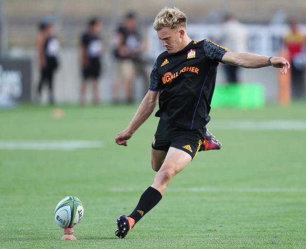 Damian McKenzie could be a star in the black jersey in four years time. Photo: Getty Images 