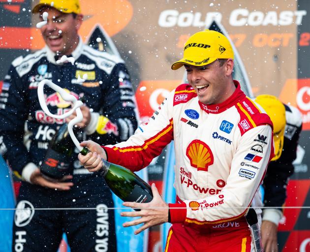 Kiwi Scott McLaughlin has won his second Australian Supercars title in a row. Photo: Getty Images 