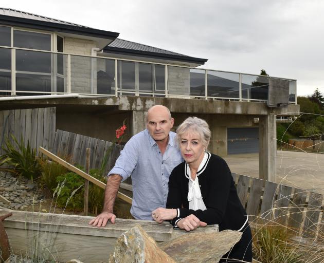 Pete and Nicole Labes are considering going back to the High Court over an ongoing stoush with the Dunedin City Council. Photo: Gregor Richardson