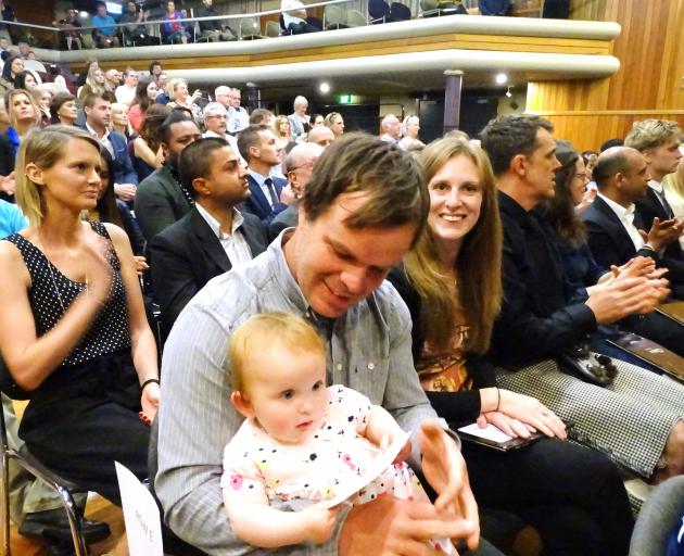 Ashley Bolt and Kendall Smith, formerly of England, made it a family affair yesterday when they...