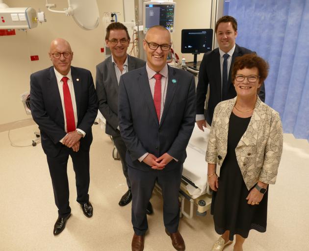 Pictured inside one of Lakes District Hospital’s two new resuscitation rooms at the official...