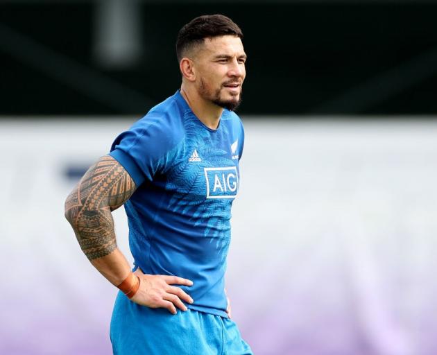 Sonny Bill Williams will trade All Black colours for a Toronto Wolfpack kit. Photo: Getty Images 