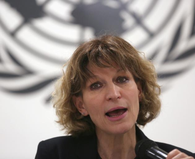 UN special rapporteur Agnes Callamard.  Photo: Reuters 