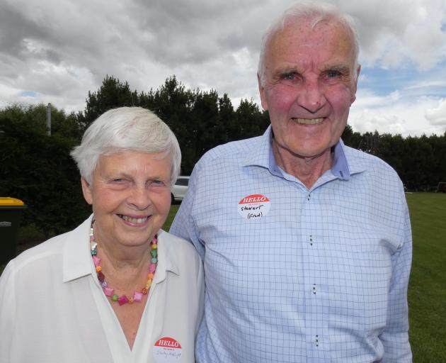 Stewart and his wife Shirley McKnight, of Ranfurly. 