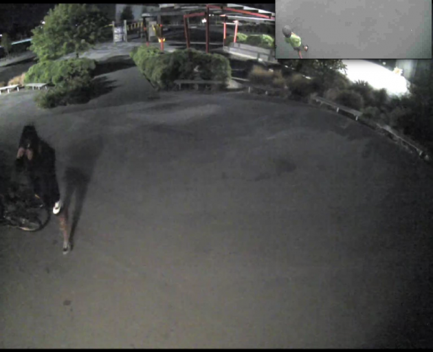 Police are looking for this person in relation to a burglary at Clearview Primary School. Photo:...