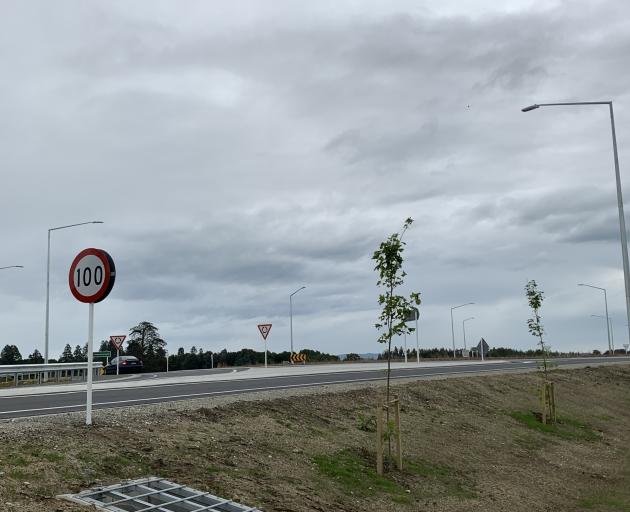 The Edendale Realignment Project opened in the Southland town this morning. PHOTO: Abbey Palmer 