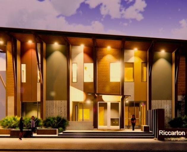 The new Riccarton Community Centre is due to open this month.