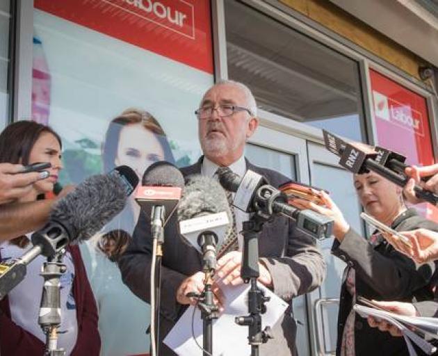 Labour Party president Nigel Haworth resigned during the saga in September. Photo: NZ Herald