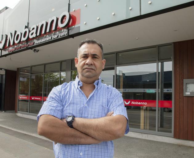Nobanno Riccarton has closed as a result of the Riccarton Rd roadworks.  PHOTO: GEOFF SLOAN