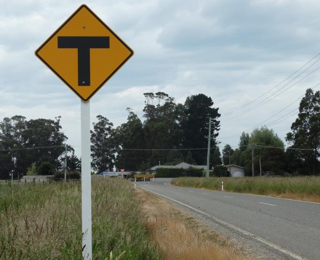 The intersection of TY Duncan and Shortland Rds in north Oamaru, where two Oamaru teenagers were...