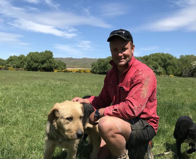 After a mystery illness in 2018, stock manager Leo Hamilton has been focussing on fitness and dog training. Photo: Alice Scott