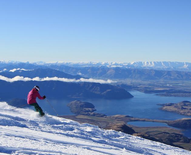 Treble Cone skifield. Photo: Geoff Marks