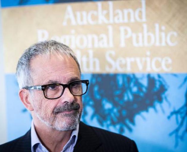 Dr William Rainger, Auckland Regional Public Health Service director, says a person may be...