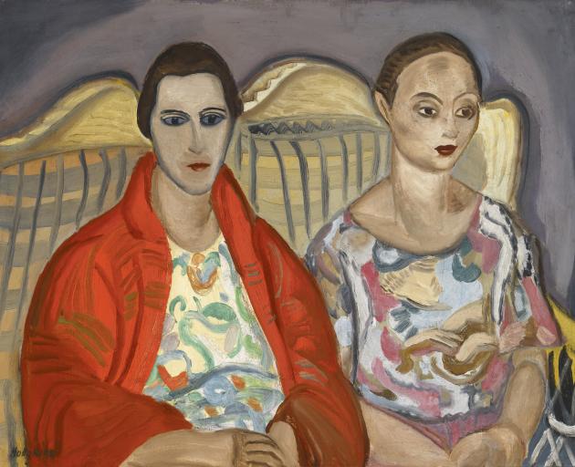 Friends, Double Portrait, by Frances Hodgkins. Photo: Hocken Pictorial Collections, 73/169