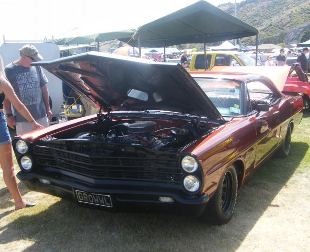 Leigh Jackson’s 1967 Ford Galaxie 500XL coupe was voted People’s Choice on Saturday. PHOTO: ADAM...