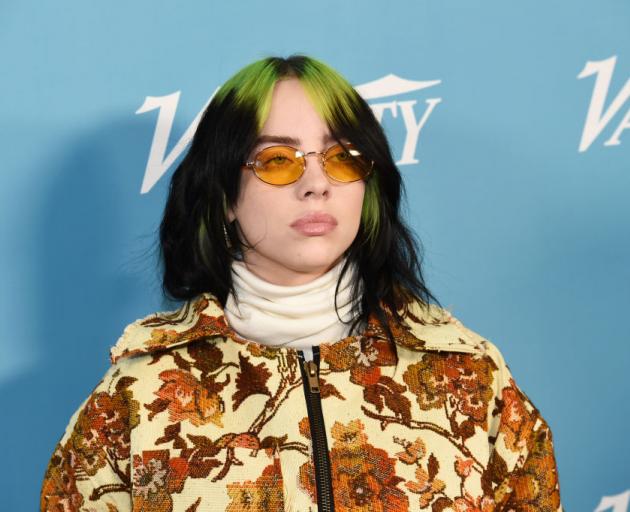 Billie Eilish is following in the footsteps of Shirley Bassey, Alicia Keys, Sam Smith and Adele by performing the theme song to the new James Bond film 'No Time to Die'. Photo: Getty Images Billie Eilish is following in the footsteps of Shirley Bassey, Alicia Keys, Sam Smith and Adele by performing the theme song to the new James Bond film 'No Time to Die'. Photo: Getty Images